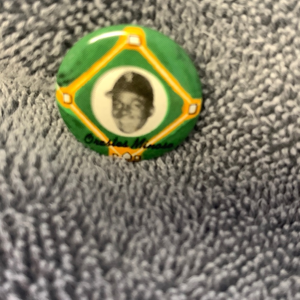 Orestes Minosa baseball pin
